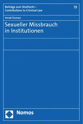 Duman |  Sexueller Missbrauch in Institutionen | eBook | Sack Fachmedien