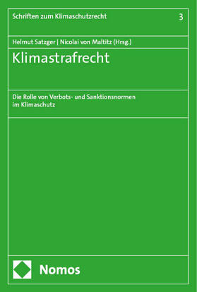 Satzger / von Maltitz |  Klimastrafrecht | eBook | Sack Fachmedien