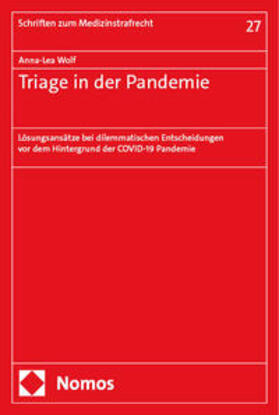Wolf |  Triage in der Pandemie | eBook | Sack Fachmedien