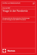 Wolf |  Triage in der Pandemie | eBook | Sack Fachmedien
