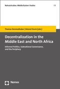 Demmelhuber / Sturm |  Decentralization in the Middle East and North Africa | eBook | Sack Fachmedien