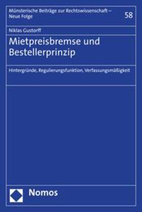 Gustorff |  Mietpreisbremse und Bestellerprinzip | eBook | Sack Fachmedien
