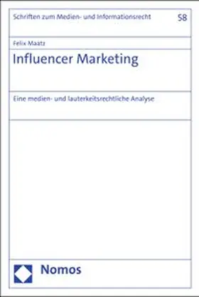 Maatz |  Influencer Marketing | eBook | Sack Fachmedien