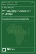 Schoepffer |  Verfassungsgerichtsbarkeit in Senegal | eBook | Sack Fachmedien
