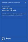 Hoffmann |  Profilbildung unter der DSGVO | eBook | Sack Fachmedien