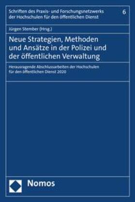 Stember | Neue Strategien, Methoden und Ansätze in der Polizei und der öffentlichen Verwaltung | E-Book | sack.de