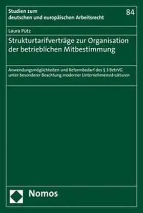 Pütz | Strukturtarifverträge zur Organisation der betrieblichen Mitbestimmung | E-Book | sack.de