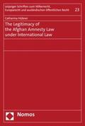 Hübner |  The Legitimacy of the Afghan Amnesty Law under International Law | eBook | Sack Fachmedien