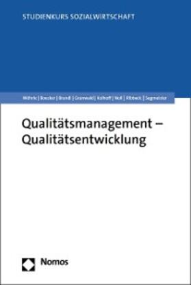 Wöhrle / Boecker / Brandl |  Qualitätsmanagement - Qualitätsentwicklung | eBook | Sack Fachmedien