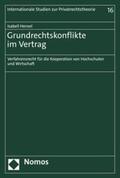 Hensel |  Grundrechtskonflikte im Vertrag | eBook | Sack Fachmedien