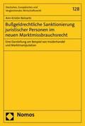Reinartz |  Bußgeldrechtliche Sanktionierung juristischer Personen im neuen Marktmissbrauchsrecht | eBook | Sack Fachmedien