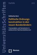 Kern |  Politische Ordnungskonstruktion in den neuen Bundesländern | eBook | Sack Fachmedien