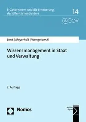 Lenk / Meyerholt / Wengelowski |  Wissensmanagement in Staat und Verwaltung | eBook | Sack Fachmedien