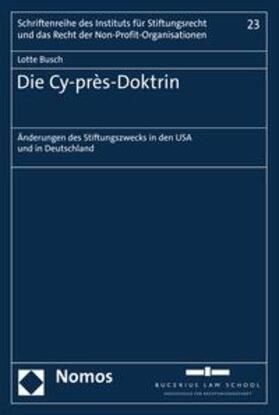Busch | Die Cy-près-Doktrin | E-Book | sack.de