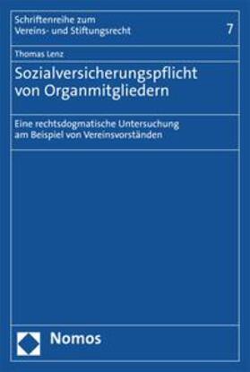 Lenz | Sozialversicherungspflicht von Organmitgliedern | E-Book | sack.de