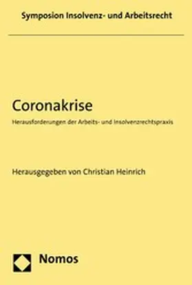 Heinrich |  Coronakrise | eBook | Sack Fachmedien