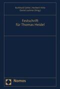 Gehle / Hirte / Lochner |  Festschrift für Thomas Heidel | eBook | Sack Fachmedien