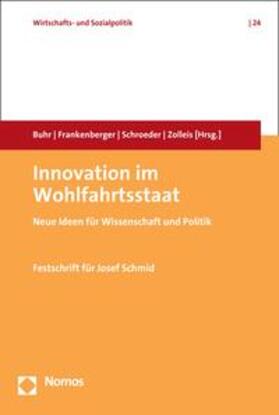 Buhr / Frankenberger / Schroeder | Innovation im Wohlfahrtsstaat | E-Book | sack.de