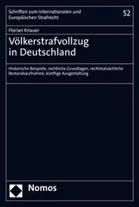 Knauer |  Völkerstrafvollzug in Deutschland | eBook | Sack Fachmedien