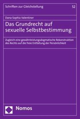Valentiner | Das Grundrecht auf sexuelle Selbstbestimmung | E-Book | sack.de