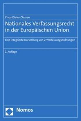 Classen | Nationales Verfassungsrecht in der Europäischen Union | E-Book | sack.de