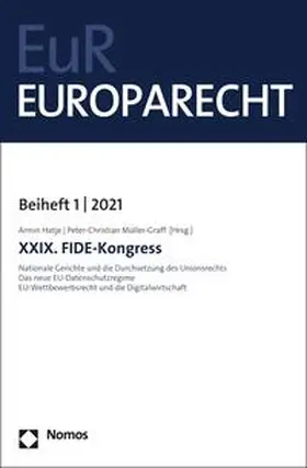 Hatje / Müller-Graff |  XXIX. FIDE-Kongress | eBook | Sack Fachmedien