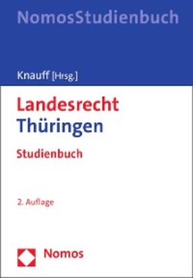 Knauff |  Landesrecht Thüringen | eBook | Sack Fachmedien