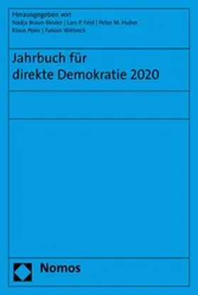 Binder / Feld / Huber |  Jahrbuch für direkte Demokratie 2020 | eBook | Sack Fachmedien