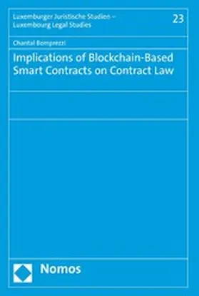 Bomprezzi |  Implications of Blockchain-Based Smart Contracts on Contract Law | eBook | Sack Fachmedien
