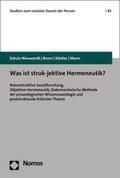 Schulz-Nieswandt / Bruns / Köstler |  Was ist struk-jektive Hermeneutik? | eBook | Sack Fachmedien