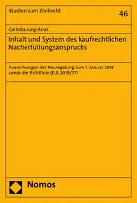 Jung-Arras | Inhalt und System des kaufrechtlichen Nacherfüllungsanspruchs | E-Book | sack.de