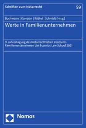 Bochmann / Kumpan / Röthel | Werte in Familienunternehmen | E-Book | sack.de