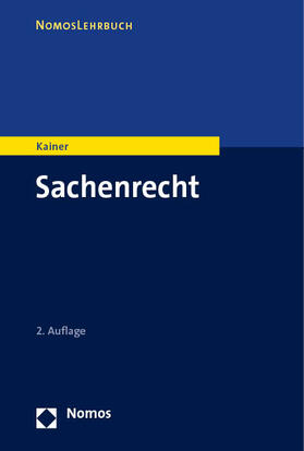 Kainer |  Sachenrecht | eBook | Sack Fachmedien