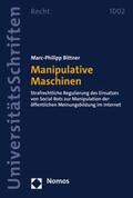 Bittner |  Manipulative Maschinen | eBook | Sack Fachmedien