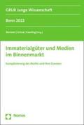 Bernzen / Grisse / Kaesling |  Immaterialgüter und Medien im Binnenmarkt | eBook | Sack Fachmedien