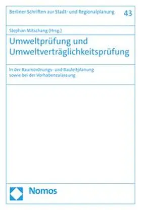 Mitschang |  Umweltprüfung und Umweltverträglichkeitsprüfung | eBook | Sack Fachmedien