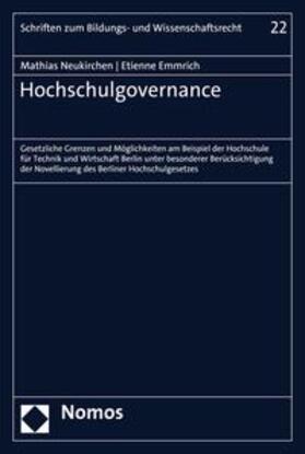 Neukirchen / Emmrich | Hochschulgovernance | E-Book | sack.de