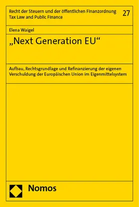 Waigel | „Next Generation EU“ | E-Book | www.sack.de