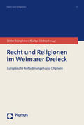 Krimphove / Globisch |  Recht und Religionen im Weimarer Dreieck | eBook | Sack Fachmedien