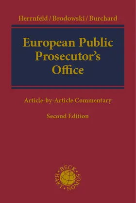 Herrnfeld / Brodowski / Burchard | European Public Prosecutor's Office | E-Book | www.sack.de