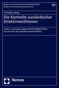 Ludwig |  Die Kontrolle ausländischer Direktinvestitionen | eBook | Sack Fachmedien