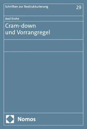 Krohn | Cram-down und Vorrangregel | E-Book | sack.de