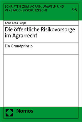 Poppe | Die öffentliche Risikovorsorge im Agrarrecht | E-Book | sack.de
