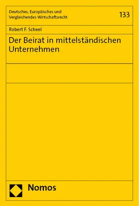 Scheel | Der Beirat in mittelständischen Unternehmen | E-Book | sack.de