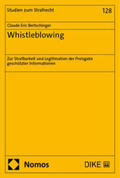 Bertschinger |  Whistleblowing | eBook | Sack Fachmedien