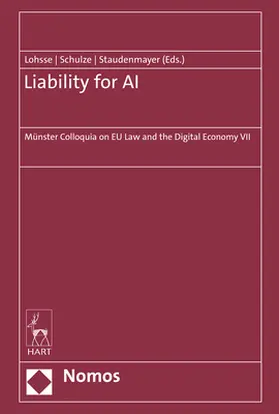 Lohsse / Schulze / Staudenmayer |  Liability for AI | eBook | Sack Fachmedien