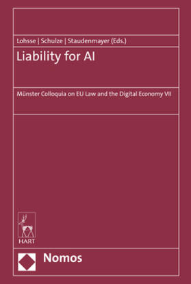 Lohsse / Schulze / Staudenmayer | Liability for AI | E-Book | sack.de