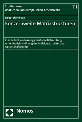 Hölken |  Konzernweite Matrixstrukturen | eBook | Sack Fachmedien