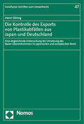 Döring |  Die Kontrolle des Exports von Plastikabfällen aus Japan und Deutschland | eBook | Sack Fachmedien