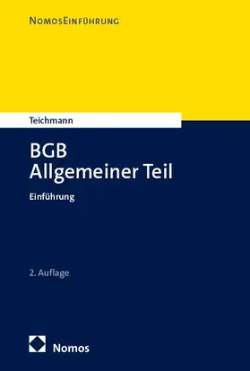 Teichmann | BGB Allgemeiner Teil | E-Book | www.sack.de